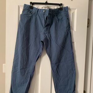 Blue Eddie Bauer chino slacks
